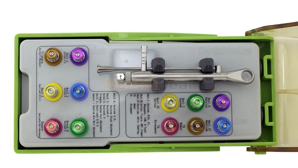 Universal Dental Implant Torque Wrench Prosthetic Kit